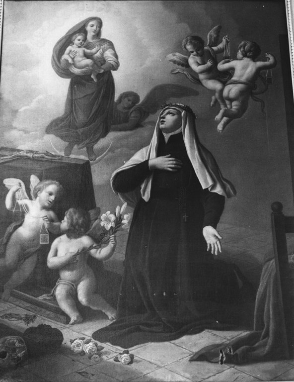 Apparizione dell'Immacolata a Suor Orsola Benincasa (dipinto) by Manno Giov
